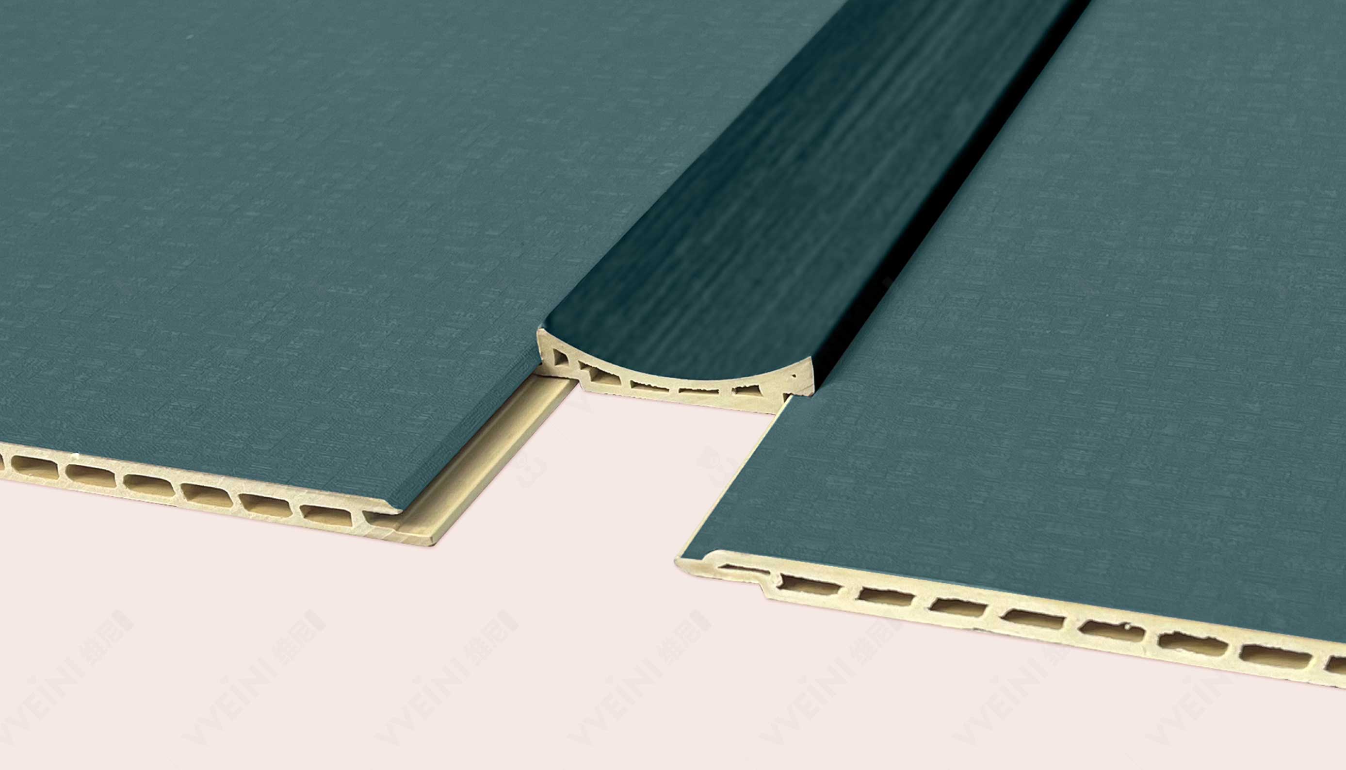 V縫板拼接 W70凹弧格柵